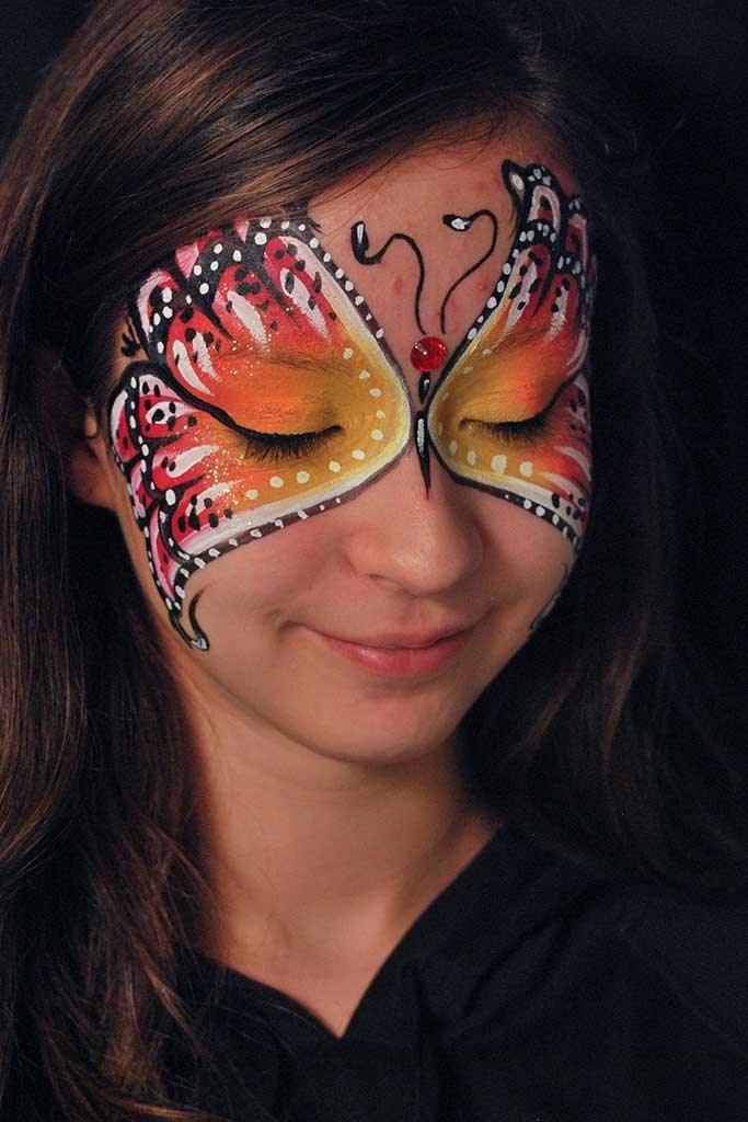 Facepainting, Bodypainting, BodyArt | Marzia Bedeschi - butterfly